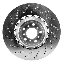 BMW Disc Brake Rotor - Front Passenger Side (400mm) (Drilled-Composite)  34112284102